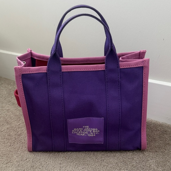 Marc Jacobs Purple and Pink Tote - Picture 2 of 4